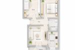 3-Zimmer-Wohnung mit zusätzlichem ausgebautem Zimmer im Dachgeschoss - Etagenwohnung Ulm Weststadt | Angebot:27154352