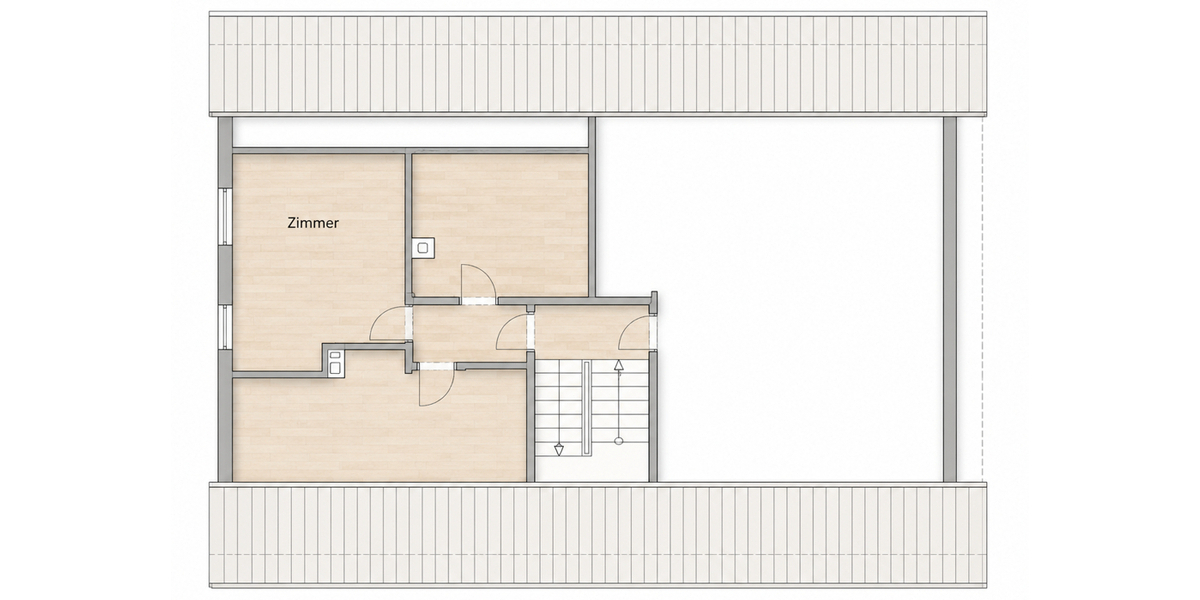 Grudnriss Zimmer im DG